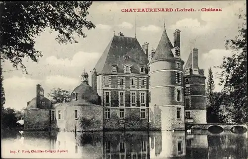 Ak Chateau Renard Loiret, Le Chateau
