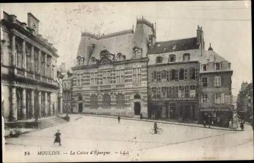 Ak Moulins Allier, La Caisse d'Epargne