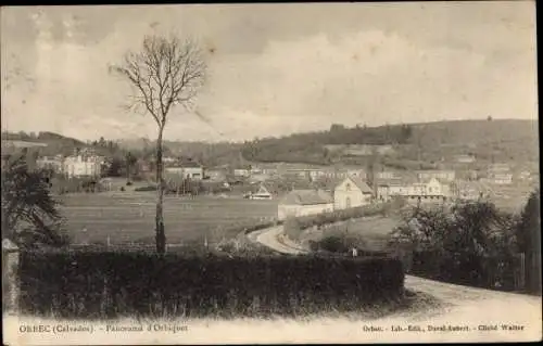 Ak Orbec Calvados, Panorama d'Orbiquet