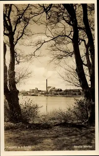 Ak Kappeln an der Schlei, Nestle Werke