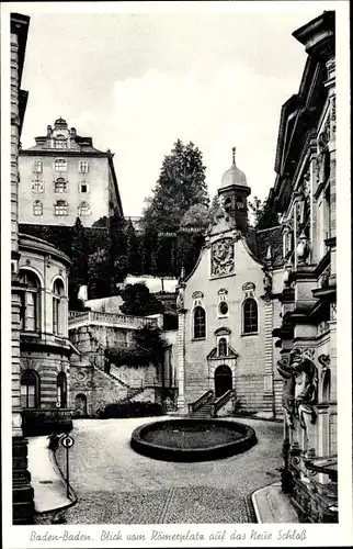 Ak Baden Baden am Schwarzwald, Neues Schloss