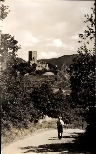 Ak Cobern Kobern Gondorf an der Mosel, Niederburg