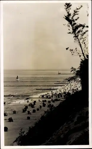 Foto Ak Ostseebad Kölpinsee auf Usedom, Panorama