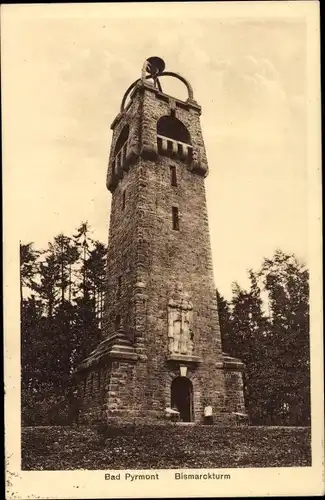Ak Bad Pyrmont in Niedersachsen, Bismarckturm