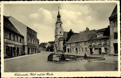 Ak Elsterwerda in Brandenburg, Blick auf die Kirche