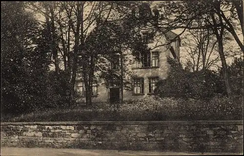 Ak Lauterbach Hessen, Blick von der Straße auf die Großherzogliche Realschule