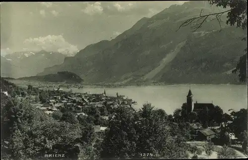 Ak Brienz Kanton Bern, Gesamtansicht