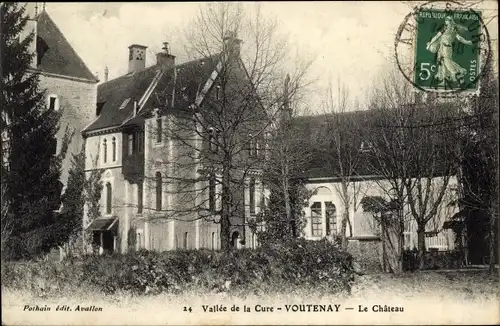 Ak Voutenay sur Cure Yonne, Le Chateau