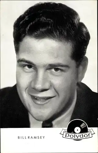 Schauspieler und Sänger Bill Ramsey, Portrait, Polydor Schallplatten