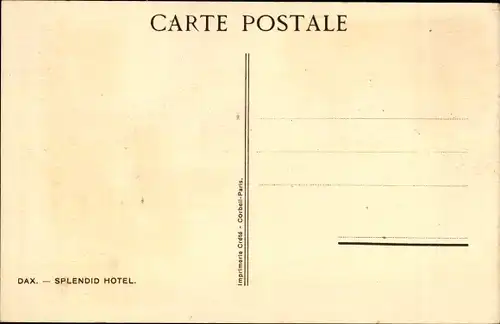 Ak Dax Landes, Splendid Hotel