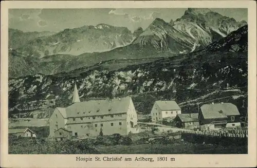 Ak St Christoph am Arlberg Tirol, Hospiz