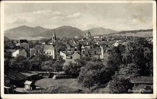 Ak Berndorf Niederösterreich, Blick auf den Ort