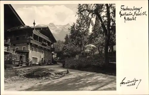 Ak Finkenberg im Zillertal Tirol, Gasthaus Neuwirth