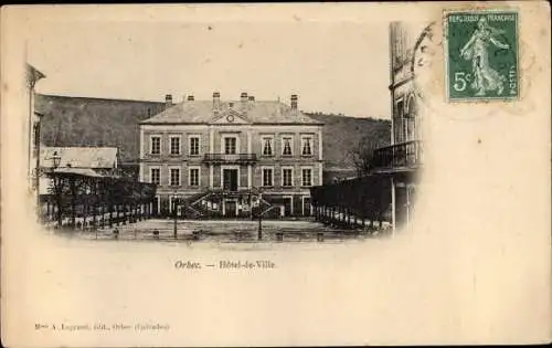 Ak Orbec Calvados, Hotel de Ville