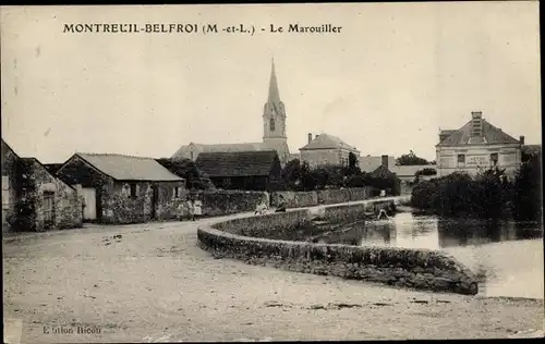 Ak Montreuil Belfroi Maine et Loire, Le Marouiller