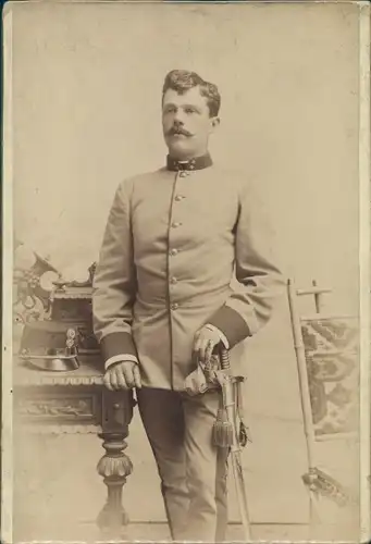 CdV Soldat in Uniform, Königgrätz 1893
