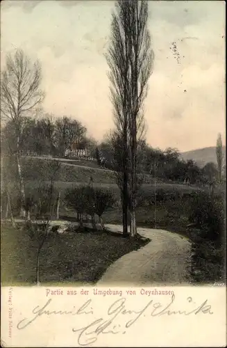 Ak Bad Oeynhausen in Westfalen, Partie aus der Umgebung, Landschaft