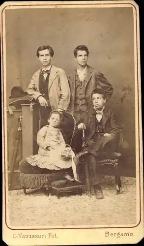 Foto Portrait, Kinder, Geschwister, Gruppenbild