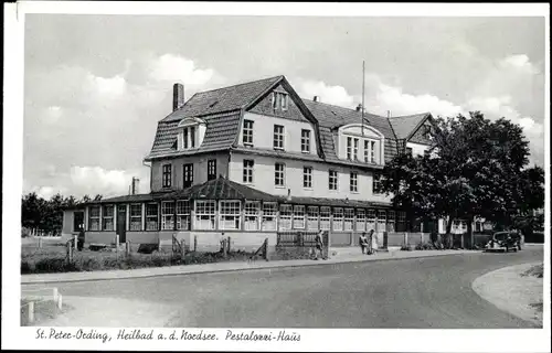 Ak Nordseebad Sankt Peter Ording, Pestalozzi Haus