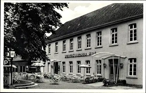 Ak Bad Rothenfelde am Teutoburger Wald, Westfälischer Hof