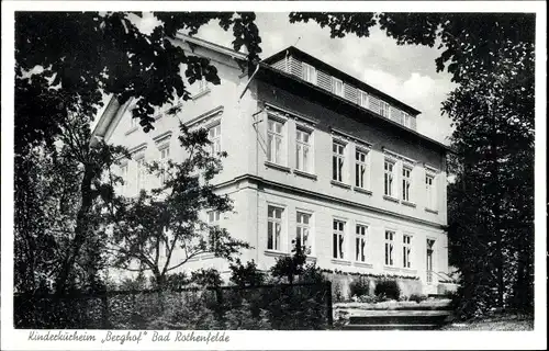 Ak Bad Rothenfelde am Teutoburger Wald, Kinderkurheim Berghof