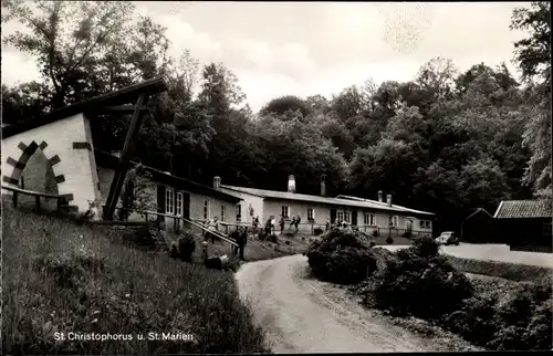 Ak Seckach in Baden, Jugenddorf Klinge, St. Christophorus, St. Marien