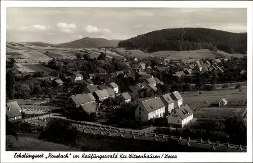 Ak Roßbach Witzenhausen an der Werra, Totale