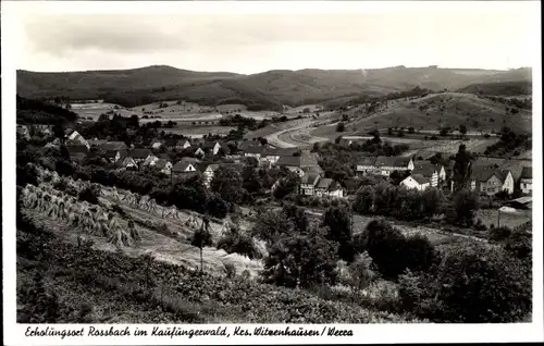 Ak Roßbach Witzenhausen an der Werra, Totale