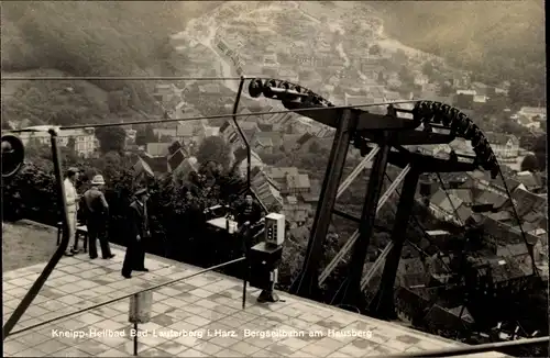 Ak Bad Lauterberg im Harz, Bergseilbahn am Hausberg