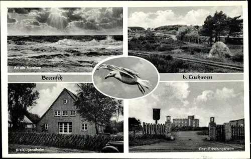 Ak Berensch Arensch Cuxhaven in Niedersachsen, Nordsee, Posterholungsheim, Kreisjugendheim, Möwe