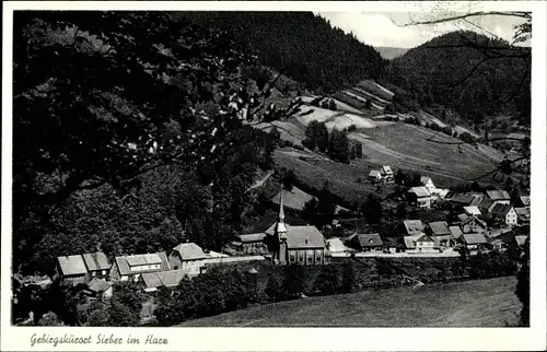 Ak Sieber Herzberg Harz, Gesamtansicht der Stadt