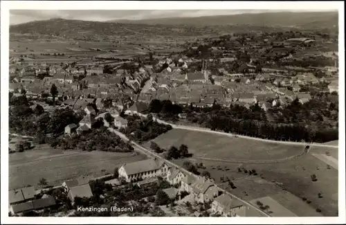 Ak Kenzingen im Breisgau Baden, Fliegeraufnahme
