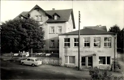 Ak Altendorf Sebnitz Sächsische Schweiz, Gasthaus Heiterer Blick, Trabant