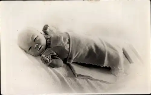 Ak Prinzessin Beatrix der Niederlande, Portrait als Baby