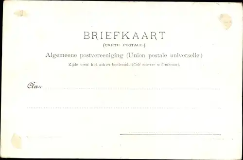 Ak Niederlande, Goldene Kutsche, Königliches Brautpaar, 1901, Königin Wilhelmina, Heinrich