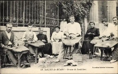 Ak Salies de Béarn Pyrénées Atlantiques, Groupe de Sandaliers