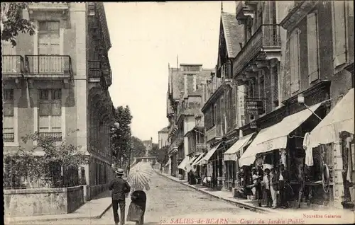 Ak Salies de Béarn Pyrénées Atlantiques, Cours du Jardin Public