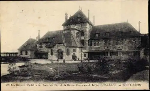 Ak Lavault Sainte Anne Allier, Hospice Hopital de la Charite au Bois de la Brosse