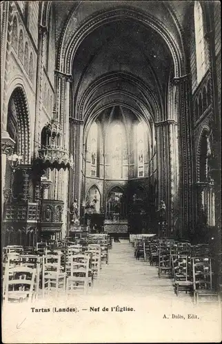 Ak Tartas Landes, Nef de l'Eglise