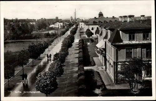 Ak Säffle Schweden, Järnvägsgatan