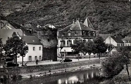 Ak Esch sur Sure Esch an der Sauer Luxemburg, Hotel St. Hubert