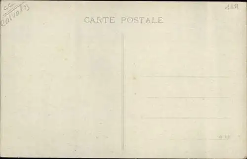 Ak Lisieux Calvados, La Gare, Straßenansicht