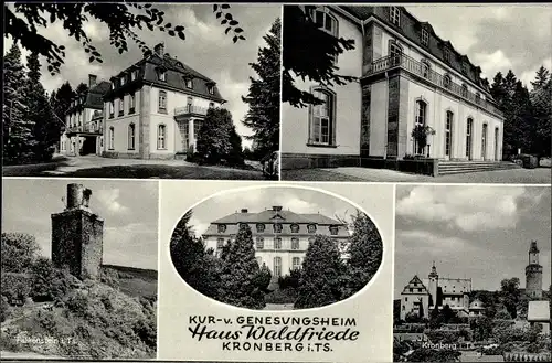 Ak Kronberg im Taunus, Kur- und Genesungsheim Haus Waldfriede