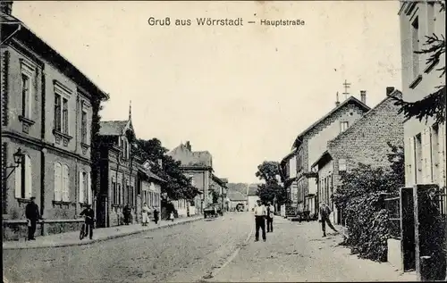 Ak Wörrstadt in Rheinland Pfalz, Hauptstraße