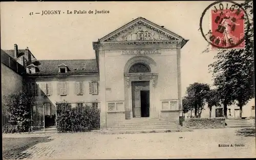 Ak Joigny Yonne, Le Palais de Justice