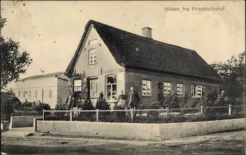 Ak Friedrichshof Ahlefeld Bistensee in Schleswig Holstein, Geschäftshaus