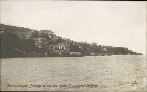 Ak Büyükada Prinkipo Prinzeninseln Konstantinopel Istanbul Türkei, Hotels Giacomo et Calypso