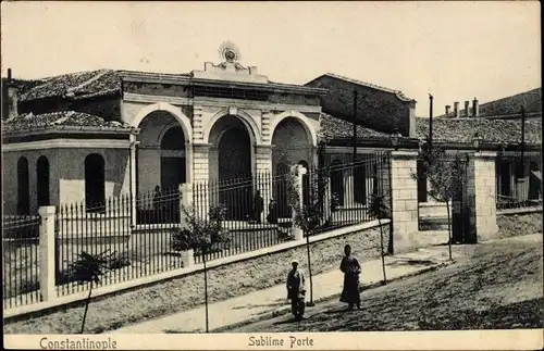 Ak Konstantinopel Istanbul Türkei, Sublime Porte