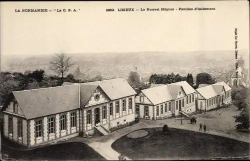 Ak Lisieux Calvados, Le Nouvel Hopital, Pavillon d'Isolement