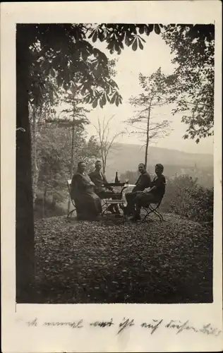 Foto Ak Donzdorf in Baden Württemberg, Ausflug, Picknick